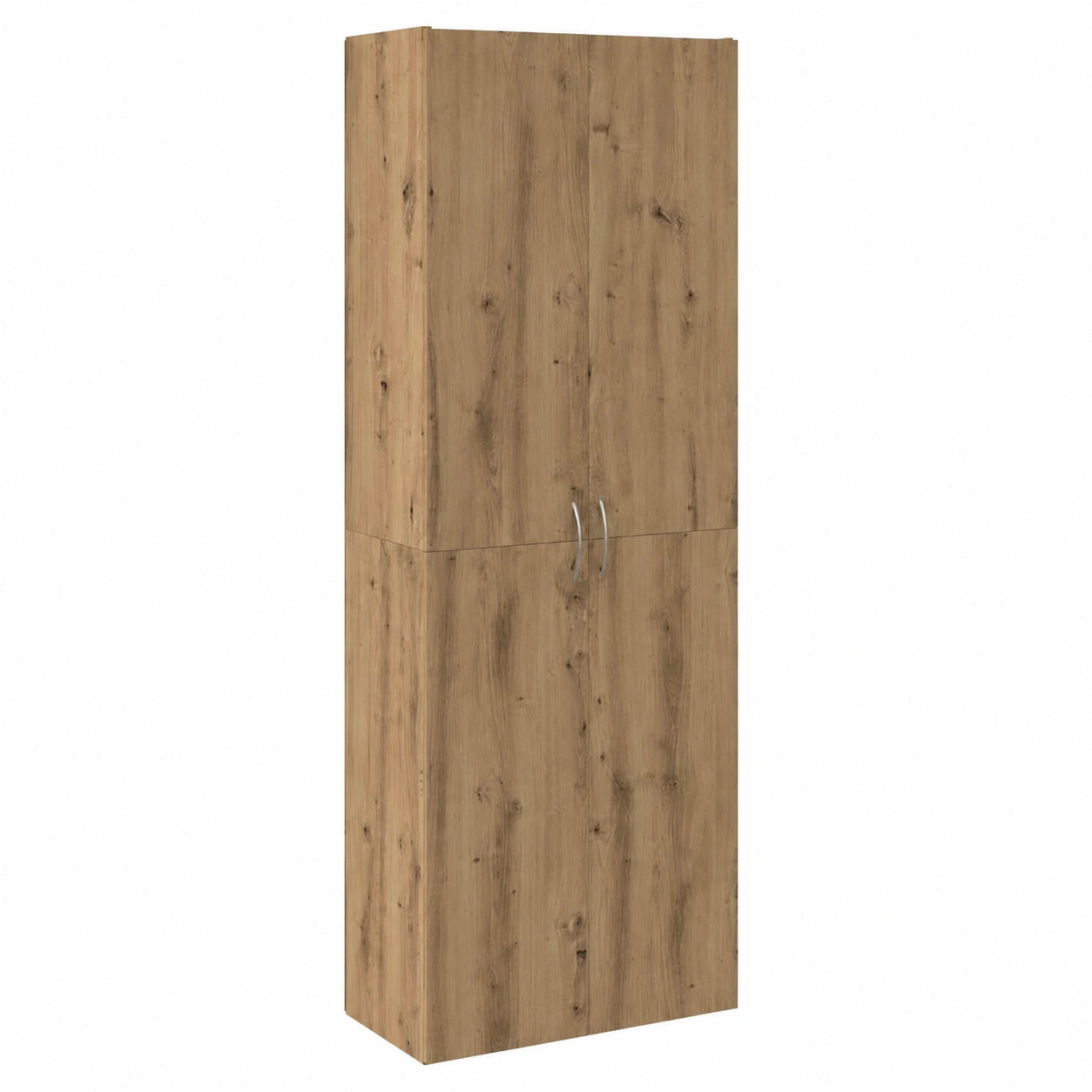 Buffet haut en chêne esthétique 60x32x190 cm