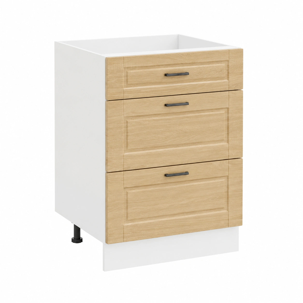 Armoire de cuisine en bois de chêne clair