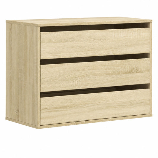 Commode d'angle en chêne Sonoma 80x41x58 cm