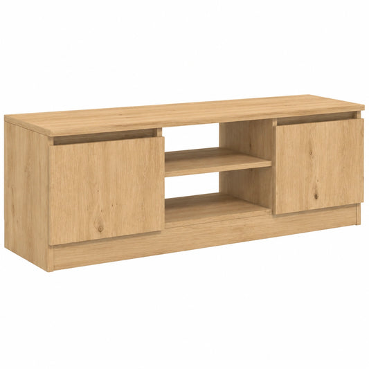 Meuble TV en Bois d'ingénierie Chêne 102x30x36 cm