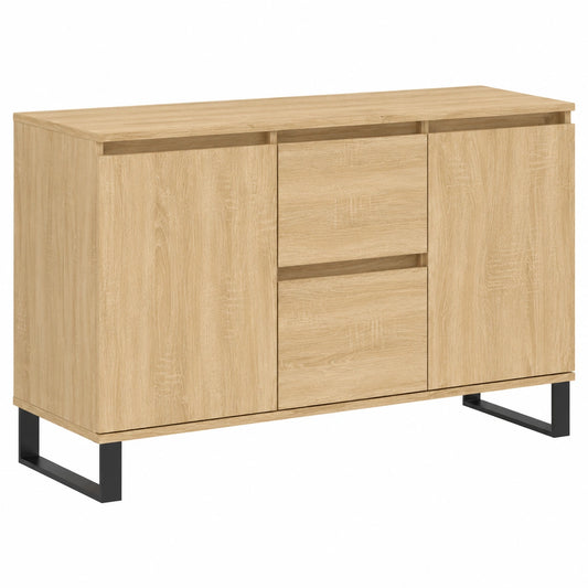 Buffet en Bois avec Pieds et Rangement Intérieur