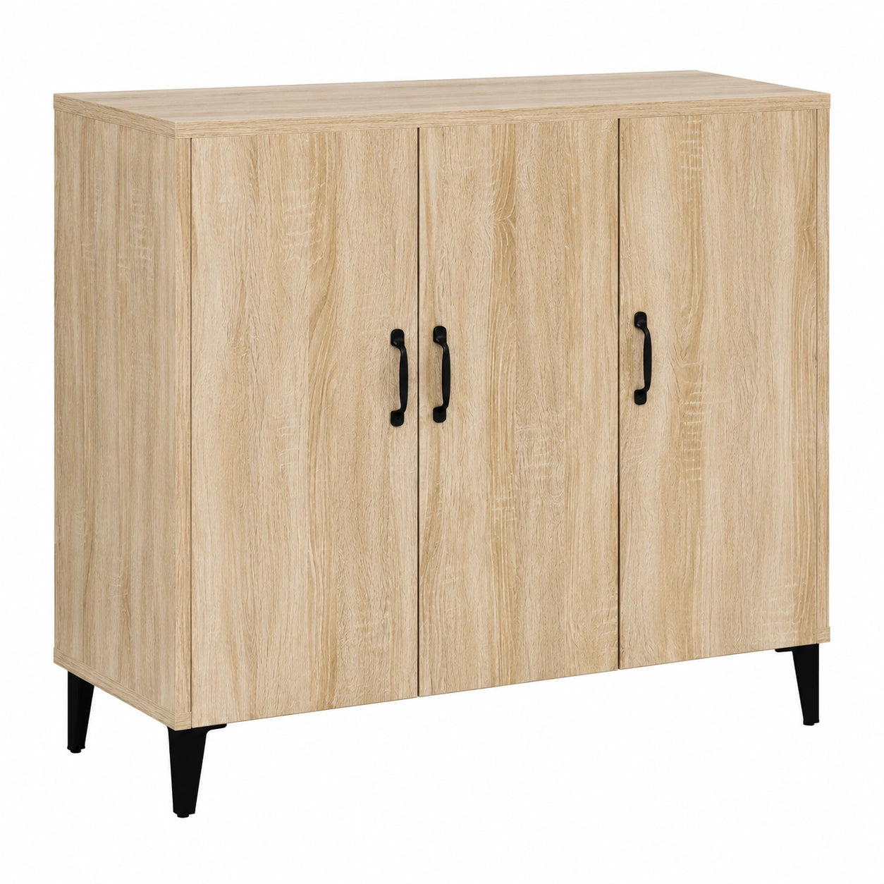 Buffet de Rangement en Chêne Sonoma 90x34x80 cm