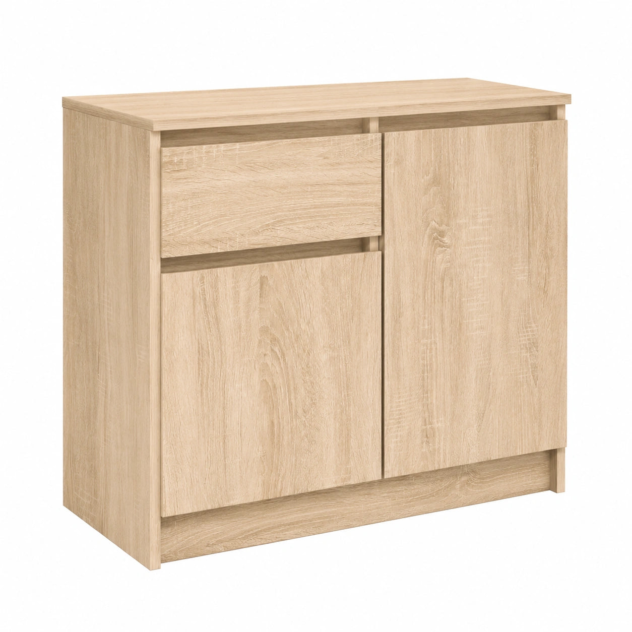 Buffet chêne sonoma avec tiroir 71x35x65 cm