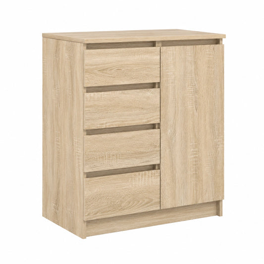 Buffet en bois avec tiroirs 71x35x84 cm